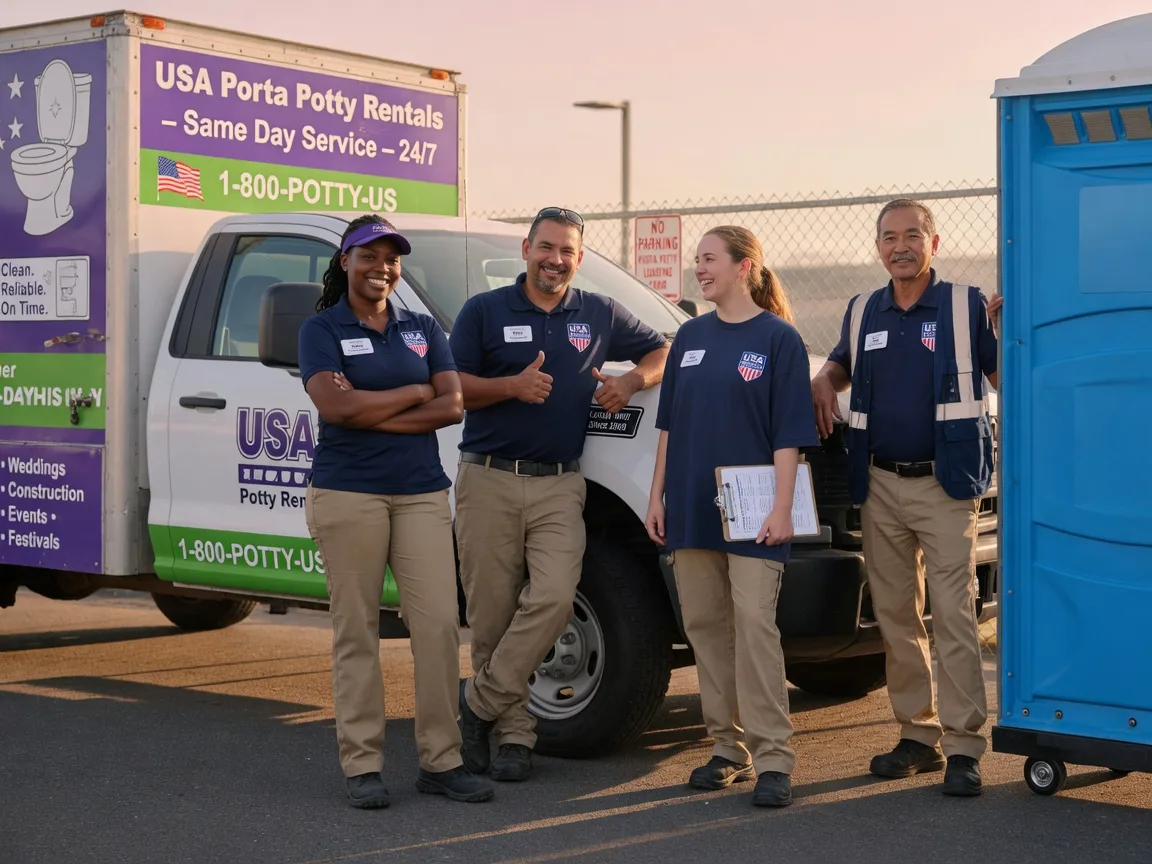 Porta Potty Rental company in Fairfield, IL